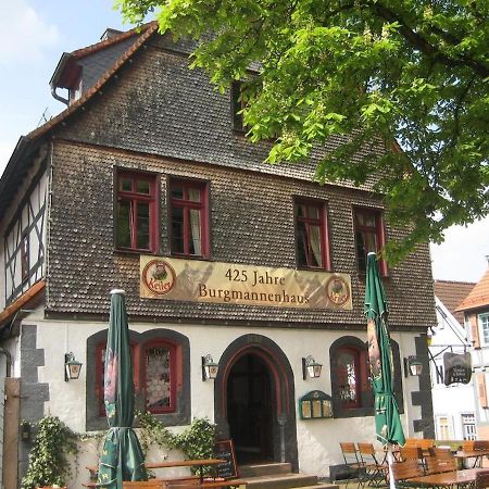 Burgmannenhaus Hotel Steinau an der Straße Kültér fotó