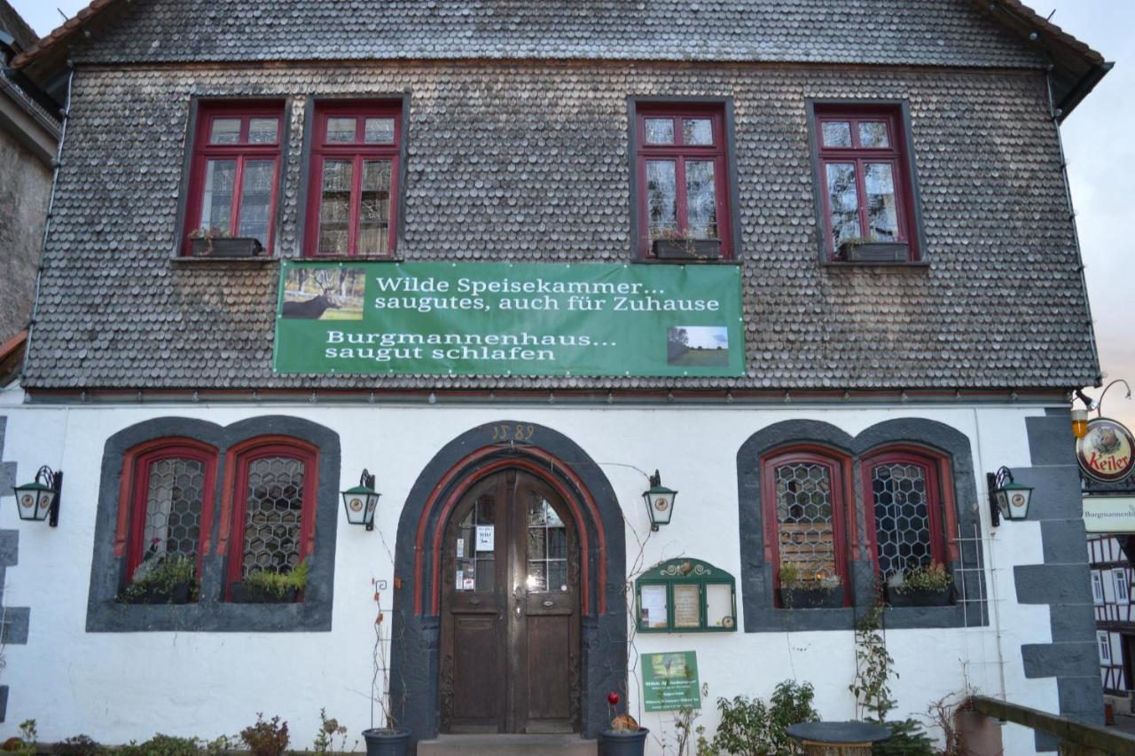 Burgmannenhaus Hotel Steinau an der Straße Kültér fotó